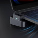 Joyroom J-Cube 8 in 1 USB-C MacBook Docking Station - мултифункционален хъб за свързване на допълнителна периферия за MacBook Pro (тъмносив) 6