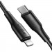 Joyroom USB-C to Lightning Cable PD 20W - USB-C към Lightning кабел за Apple устройства с Lightning порт (25 см) (черен) 4
