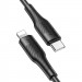Joyroom USB-C to Lightning Cable PD 20W - USB-C към Lightning кабел за Apple устройства с Lightning порт (25 см) (черен) 2