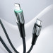 Joyroom USB-C to Lightning Cable PD 20W - USB-C към Lightning кабел за Apple устройства с Lightning порт (120 см) (черен) 3