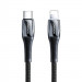 Joyroom USB-C to Lightning Cable PD 20W - USB-C към Lightning кабел за Apple устройства с Lightning порт (120 см) (черен) 2