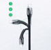 Joyroom USB-C to Lightning Cable PD 20W - USB-C към Lightning кабел за Apple устройства с Lightning порт (120 см) (черен) 5