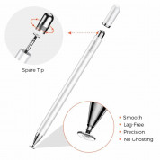 Joyroom Excellent Series Passive Capacitive Pen - универсална писалка за iPad и мобилни устройства (бял) 1