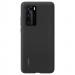 Huawei Silicone Cover Case - оригинален силиконов (TPU) калъф за Huawei P40 (черен) 4