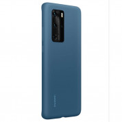Huawei Silicone Cover Case - оригинален силиконов (TPU) калъф за Huawei P40 (син) 1