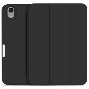 Tech-Protect Folio Case - полиуретанов кейс и поставка за iPad mini 6 (черен) (bulk)