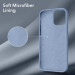 ESR Cloud Soft Case - силиконов (TPU) калъф за iPhone 13 Pro (син) 8