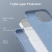 ESR Cloud Soft Case - силиконов (TPU) калъф за iPhone 13 Pro (син) 5