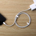 Remax Super Fast Charging USB-C Cable - бърз USB-C кабел (5A) за устройства с USB-C порт (100 см) (бял) 3