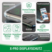 4smarts Second Glass X-Pro Full Cover Glass - калено стъклено защитно покритие за дисплея на iPhone 13 mini (черен-прозрачен) 2