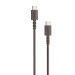 Anker PowerLine Select+ USB-C to USB-C Cable - здрав кабел с въжена оплетка и бързо зареждане за устройства с USB-C (90 см) (черен) 1