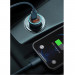 Baseus Golden Contactor Pro Quick Car Charger 40W (CCJD-0G) - зарядно за кола с USB-A и USB-C изходи с технология за бързо зареждане (тъмносив) 10