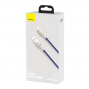 Baseus Cafule Metal Series USB-A to USB-C Cable 40W (CATJK-B05) (200 cm) (purple-gold) 11