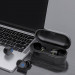 Ausdom TWS True Wireless Earbuds - безжични блутут слушалки с кейс за мобилни устройства (черен)  8