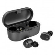 Ausdom TWS True Wireless Earbuds - безжични блутут слушалки с кейс за мобилни устройства (черен) 