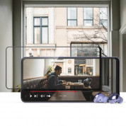 Ringke Invisible Defender Full Cover Tempered Glass 3D - калено стъклено защитно покритие за дисплея на Samsung Galaxy A52, Galaxy A52 5G (черен-прозрачен) 2