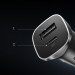 Ugreen USB-C & USB-A 24W Power Delivery Car Charger - зарядно за кола с USB-A и USB-C изходи с технология за бързо зареждане (сив) 8
