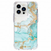CaseMate Tough Print Case for iPhone 13 Pro Max, iPhone 12 Pro Max (ocean marble)