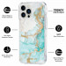 CaseMate Tough Print Case - дизайнерски кейс с висока защита за iPhone 13 Pro Max, iPhone 12 Pro Max (син) 2