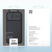 Nillkin CamShield Pro Case - хибриден удароустойчив кейс за iPhone 13 Pro Max (син) 15