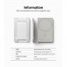 Ringke MagSafe Wallet Case - поликарбонатов портфейл (джоб) за прикрепяне към iPhone с MagSafe (прозрачен) 10