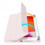 DUX DUCIS Toby Tablet Case - хибриден удароустойчив кейс с отделение за Apple Pencil 2 за iPad mini 6 (2021) (розов) 4