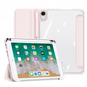 DUX DUCIS Toby Tablet Case - хибриден удароустойчив кейс с отделение за Apple Pencil 2 за iPad mini 6 (2021) (розов) 7