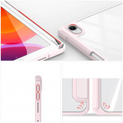 DUX DUCIS Toby Tablet Case - хибриден удароустойчив кейс с отделение за Apple Pencil 2 за iPad mini 6 (2021) (розов) 1