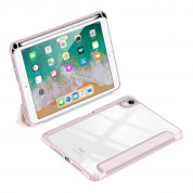 DUX DUCIS Toby Tablet Case - хибриден удароустойчив кейс с отделение за Apple Pencil 2 за iPad mini 6 (2021) (розов) 10