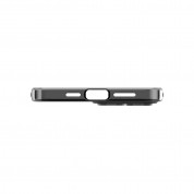 Spigen Optik Crystal Case - тънък силиконов (TPU) калъф за iPhone 13 Pro (сив-прозрачен) 4