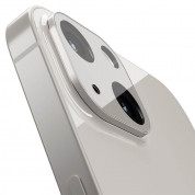 Spigen Glass tR Optik Lens Protector 2 Pack - комплект 2 броя предпазни стъклени протектора за камерата на iPhone 13, iPhone 13 mini (бял) 2
