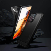 Spigen Rugged Armor Case for Xiaomi 11T, Xiaomi 11T Pro (matte black) 3
