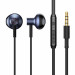 Baseus Encok Wired Earphones H19 - слушалки с микрофон за мобилни устройства с 3.5 мм жак (черен) 1