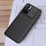 Nillkin CamShield Pro Case - хибриден удароустойчив кейс за Xiaomi Redmi Note 11T 5G, Xiaomi Poco M4 Pro 5G (черен) 4