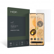 Hofi UV Glass Pro Plus Tempered Glass - стъклено защитно покритие с течно лепило и UV лампа за дисплея на Google Pixel 6 Pro (прозрачен)