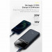 Baseus Magnetic Wireless Quick Charging Power Bank 10000 mAh - преносима външна батерия с USB-C порт, USB-A изход и безжично зареждане с MagSafe (син) 9