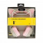 Catear CA-028 BT Kids Wireless On-Ear Headphones - безжични блутут слушалки, подходящи за деца (бежов)