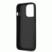 Karl Lagerfeld Saffiano Ikonik Leather Case - дизайнерски кожен кейс за iPhone 13 Pro (черен) 4