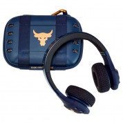 JBL Under Armour Project Rock Wireless Headphones - безжични Bluetooth слушалки с микрофон за мобилни устройства (син) (JBL FACTORY RECERTIFIED)) 3