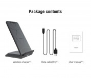 Nillkin Pro Stand Fast Wireless Charger 15W (black) 3
