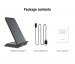 Nillkin Pro Stand Fast Wireless Charger 15W - поставка (пад) за безжично захранване за Qi съвместими устройства (черен)  4