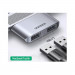 Ugreen Dual USB-C to Dual USB-A Adapter - адаптер за свързване от 2 х USB-C към 2 x USB-A (тъмносив) 2