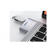 Ugreen Dual USB-C to Dual USB-A Adapter - адаптер за свързване от 2 х USB-C към 2 x USB-A (тъмносив) 4