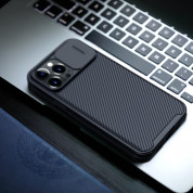 Nillkin CamShield Pro Magnetic Case - хибриден удароустойчив кейс с MagSafe за iPhone 13 Pro Max (син) 6