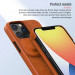 Nillkin Qin Book Pro Leather Flip Case - кожен калъф, тип портфейл за iPhone 13 Pro (червен)  5