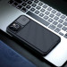 Nillkin CamShield Pro Case - хибриден удароустойчив кейс за iPhone 12, iPhone 12 Pro (черен) 6