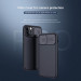 Nillkin CamShield Pro Case - хибриден удароустойчив кейс за iPhone 12, iPhone 12 Pro (черен) 3