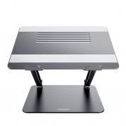 Nillkin ProDesk Adjustable Laptop Stand - сгъваема алуминиева поставка за MacBook и лаптопи от 11 до 17 инча (тъмносив) 1