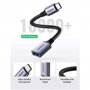 Ugreen USB-C to USB-A 3.0 OTG Adapter (gray) (10 cm) 6