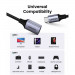 Ugreen USB-C to USB-A 3.0 OTG Adapter - USB 3.0 адаптер за MacBook и устройства с USB-C порт (сив) (10 cm) 5